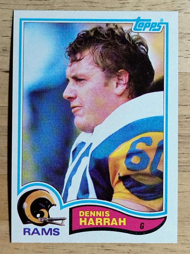 1982 Topps #378 Dennis Harrah