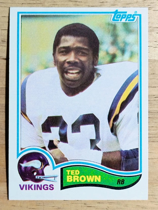 1982 Topps #391 Ted Brown