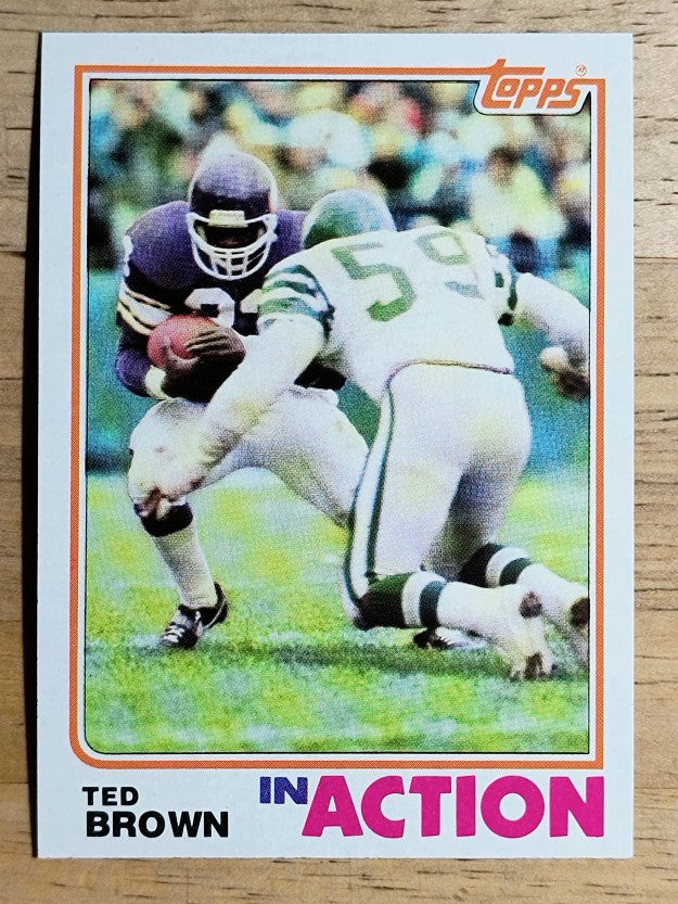 1982 Topps #392 Ted Brown IA