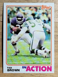1982 Topps #392 Ted Brown IA