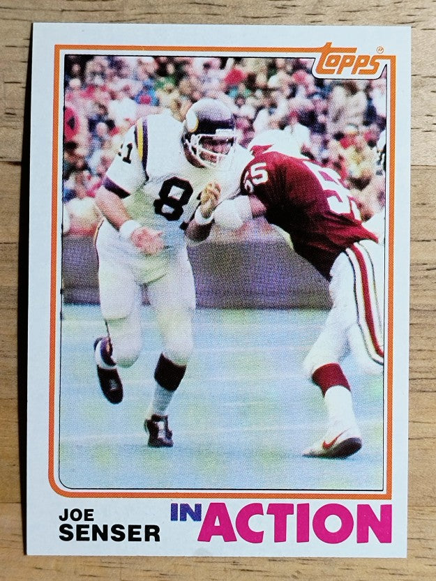1982 Topps #399 Joe Senser IA