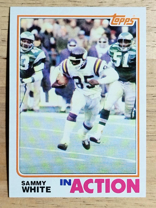 1982 Topps #401 Sammie White IA