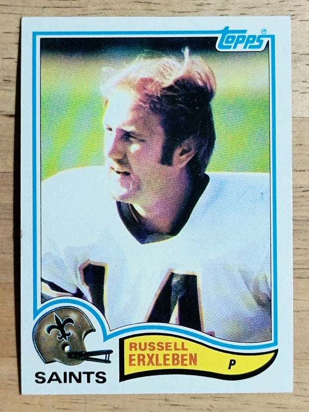 1982 Topps #405 Russell Erxleben