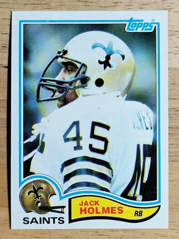 1982 Topps #407 Jack Holmes