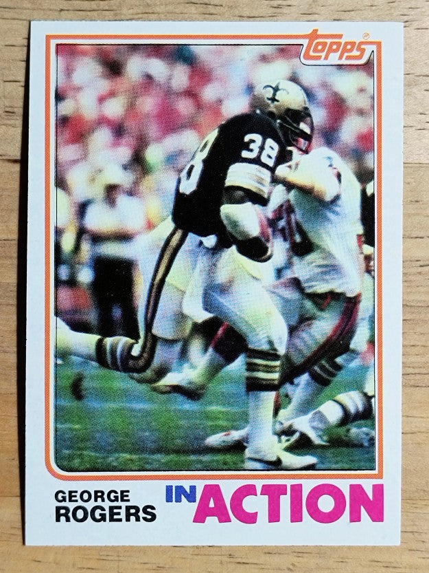 1982 Topps #411 George Rogers IA