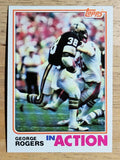 1982 Topps #411 George Rogers IA