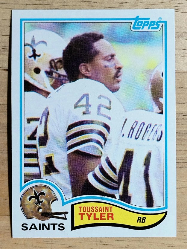 1982 Topps #412 Toussaint Tyler