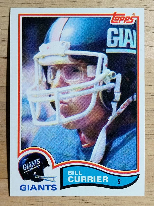 1982 Topps #419 Bill Currier