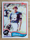 1982 Topps #420 Joe Danelo