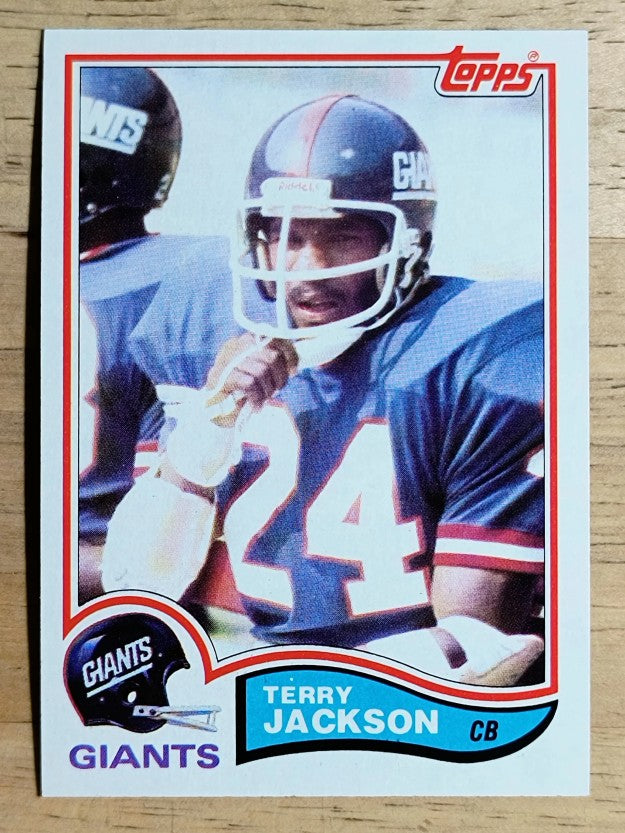 1982 Topps #423 Terry Jackson