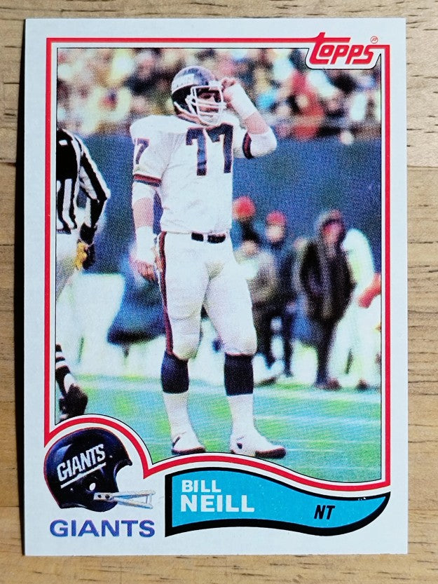 1982 Topps #429 Bill Neill