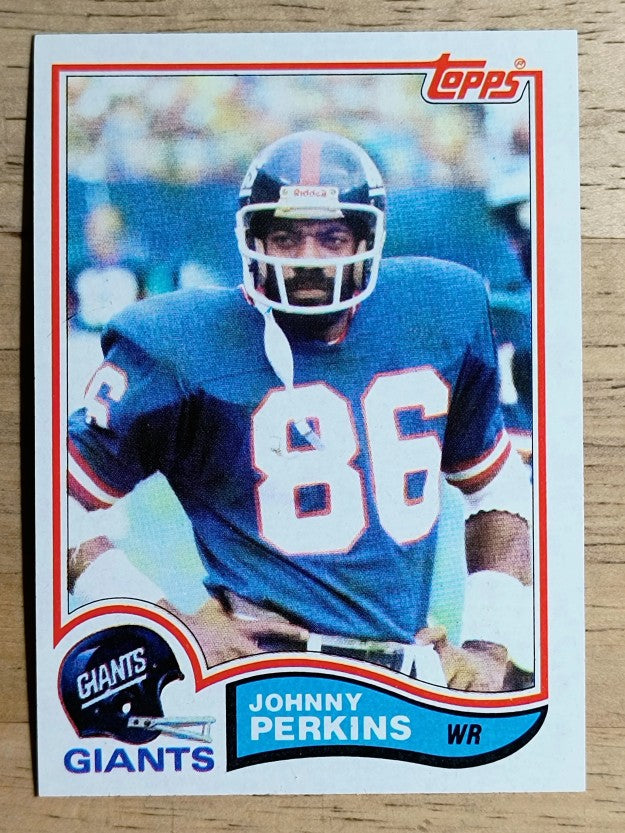 1982 Topps #430 Johnny Perkins
