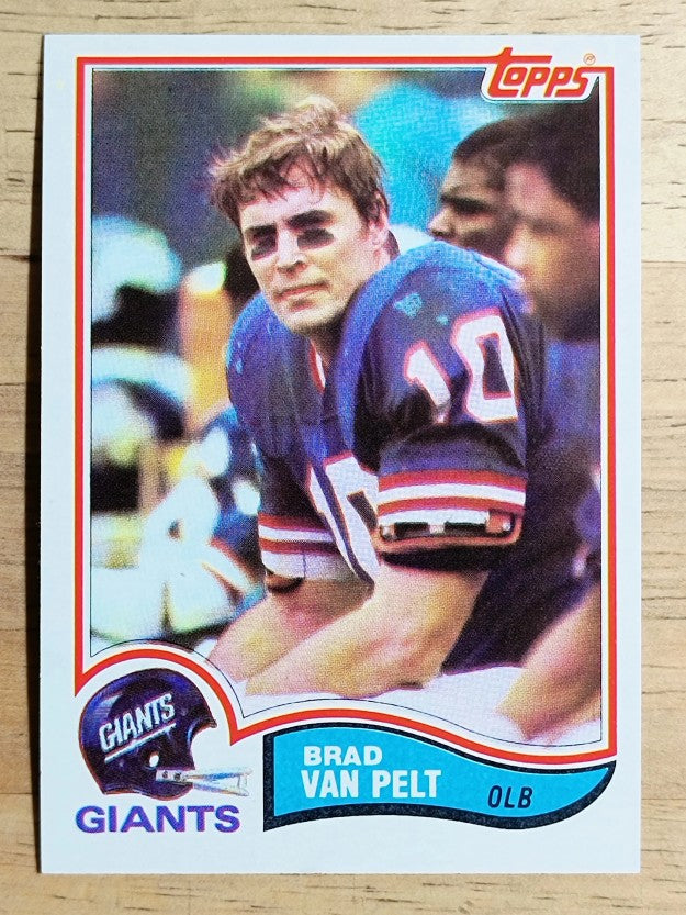 1982 Topps #436 Brad Van Pelt