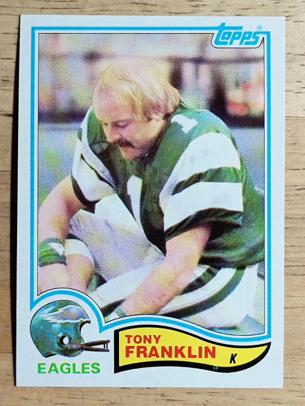1982 Topps #443 Tony Franklin