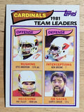 1982 Topps #462 Cardinals TL/Ottis Anderson/Pat Tilley/Ken Greene/Curtis Greer