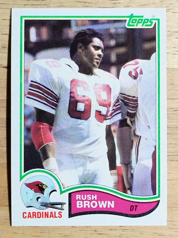 1982 Topps #466 Rush Brown