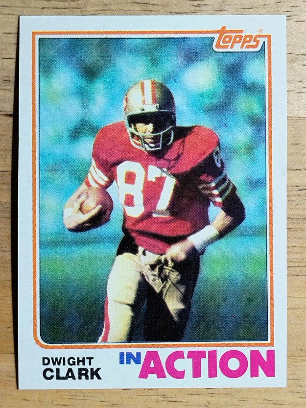 1982 Topps #479 Dwight Clark IA