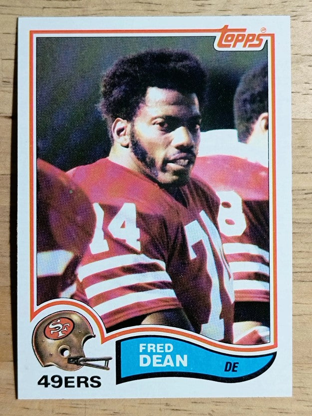 1982 Topps #483 Fred Dean