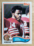 1982 Topps #483 Fred Dean