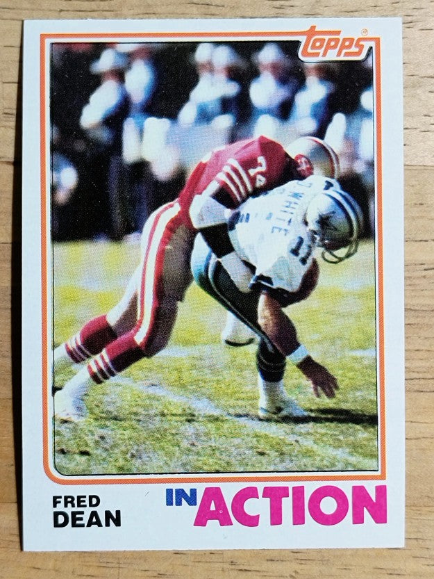 1982 Topps #484 Fred Dean IA