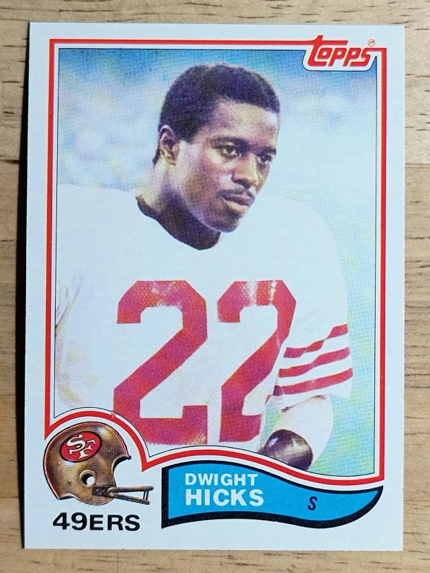 1982 Topps #485 Dwight Hicks RC
