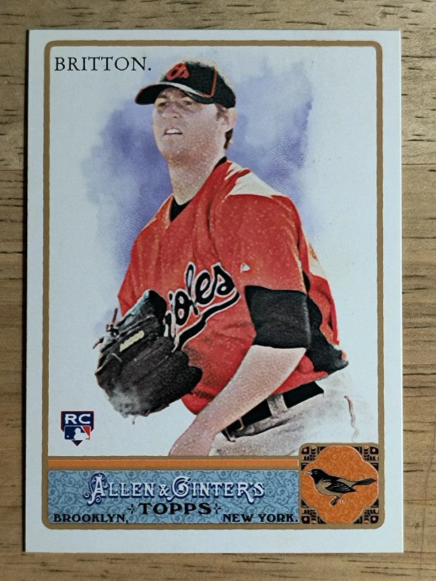 2011 Topps Allen and Ginter #97 Zach Britton RC