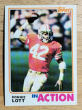 1982 Topps #487 Ronnie Lott IA