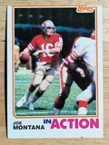 1982 Topps #489 Joe Montana IA (EX)