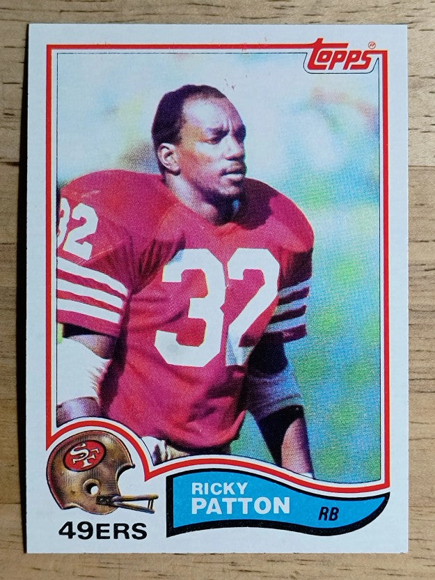 1982 Topps #490 Ricky Patton