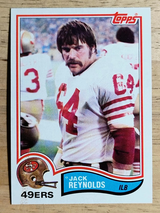 1982 Topps #491 Jack Reynolds