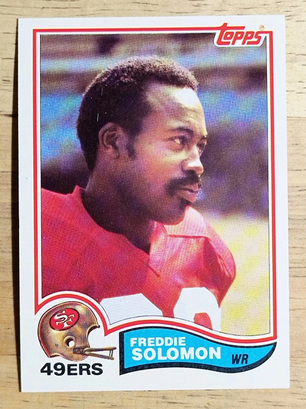 1982 Topps #492 Freddie Solomon