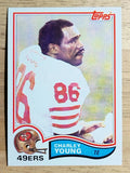 1982 Topps #494 Charle Young