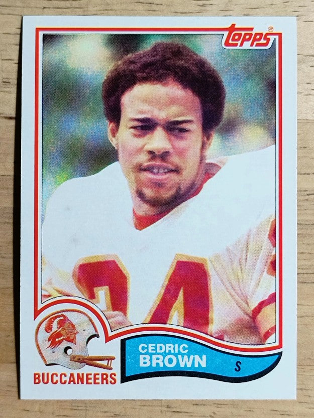 1982 Topps #496 Cedric Brown