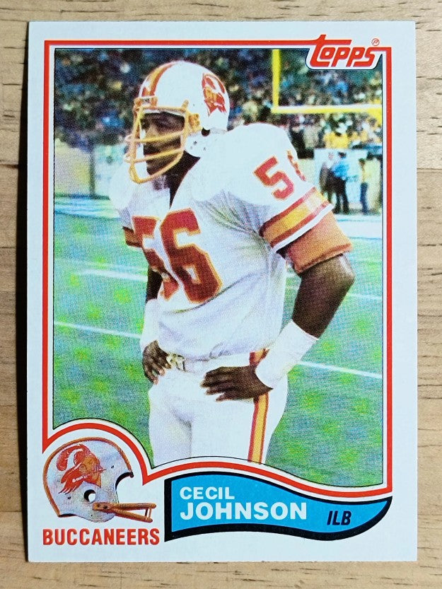 1982 Topps #503 Cecil Johnson