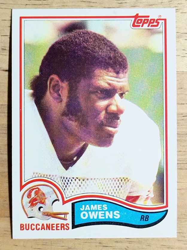1982 Topps #504 James Owens