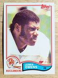 1982 Topps #504 James Owens