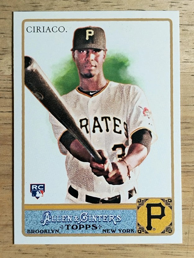 2011 Topps Allen and Ginter #34 Pedro Ciriaco RC