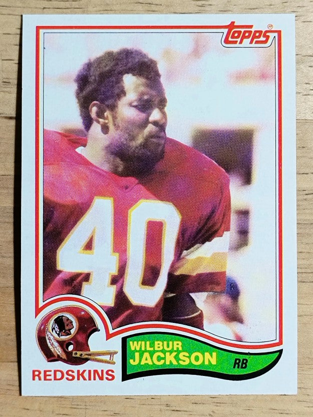 1982 Topps #512 Wilbur Jackson