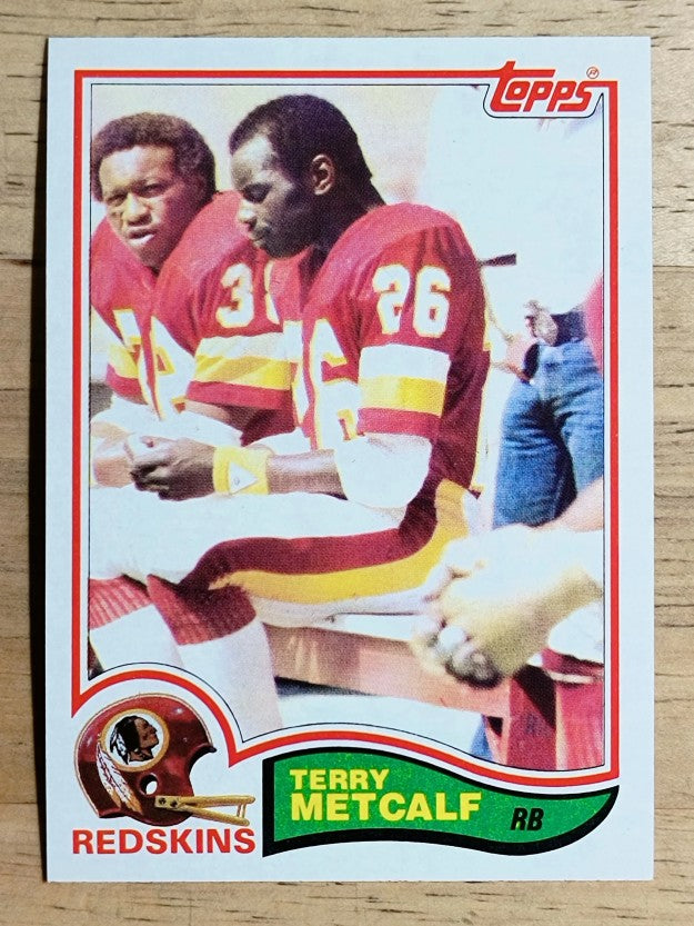 1982 Topps #514 Terry Metcalf