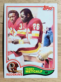 1982 Topps #514 Terry Metcalf