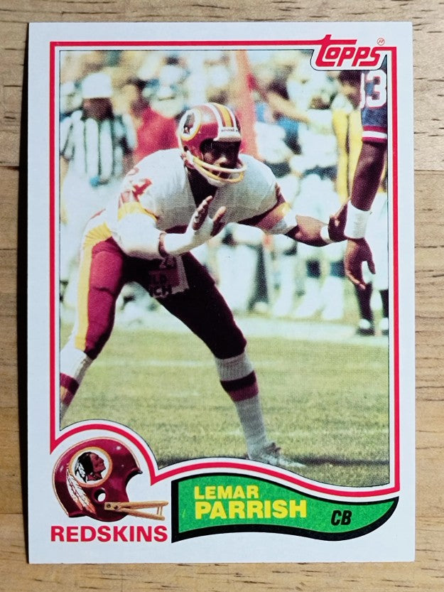 1982 Topps #519 Lemar Parrish