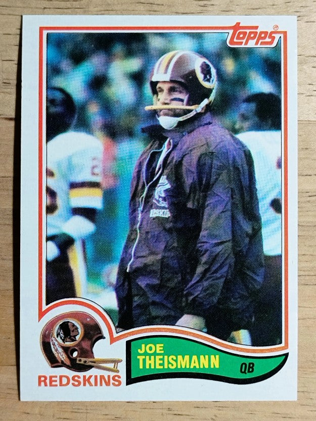 1982 Topps #521 Joe Theismann