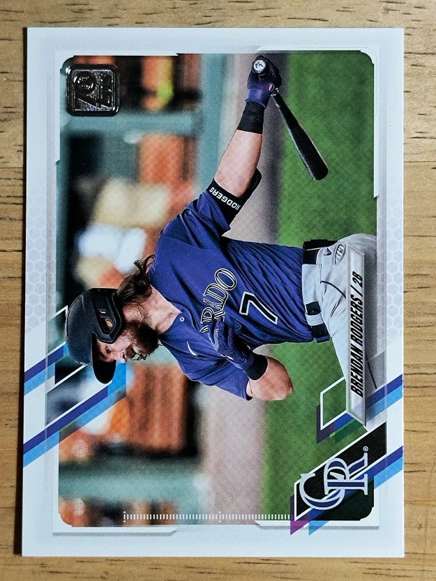 2021 Topps #591 Brendan Rodgers