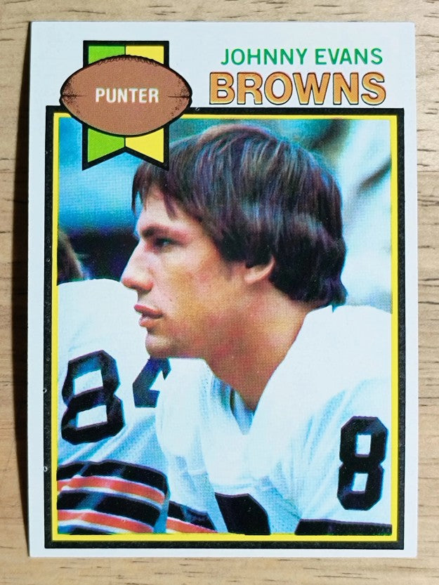 1979 Topps #33 Johnny Evans RC (NMMT)