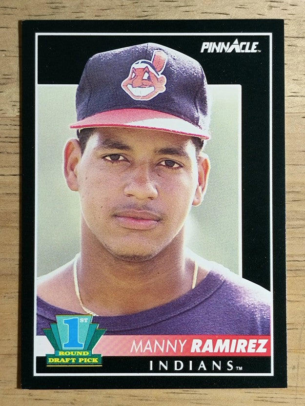 1992 Pinnacle #295 Manny Ramirez RC
