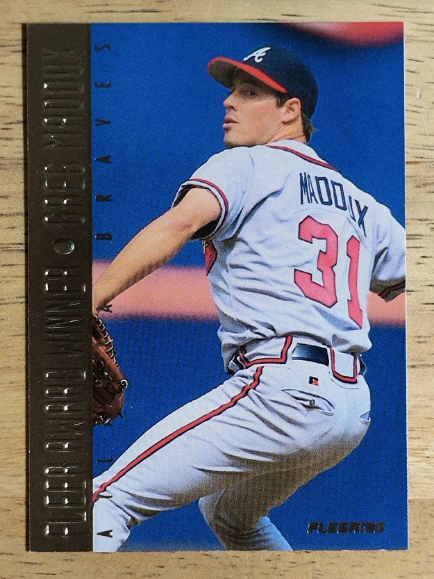 1995 Fleer Award Winners #4 Greg Maddux