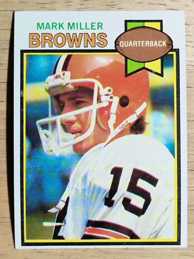 1979 Topps #53 Mark Miller QB RC (EXMT)