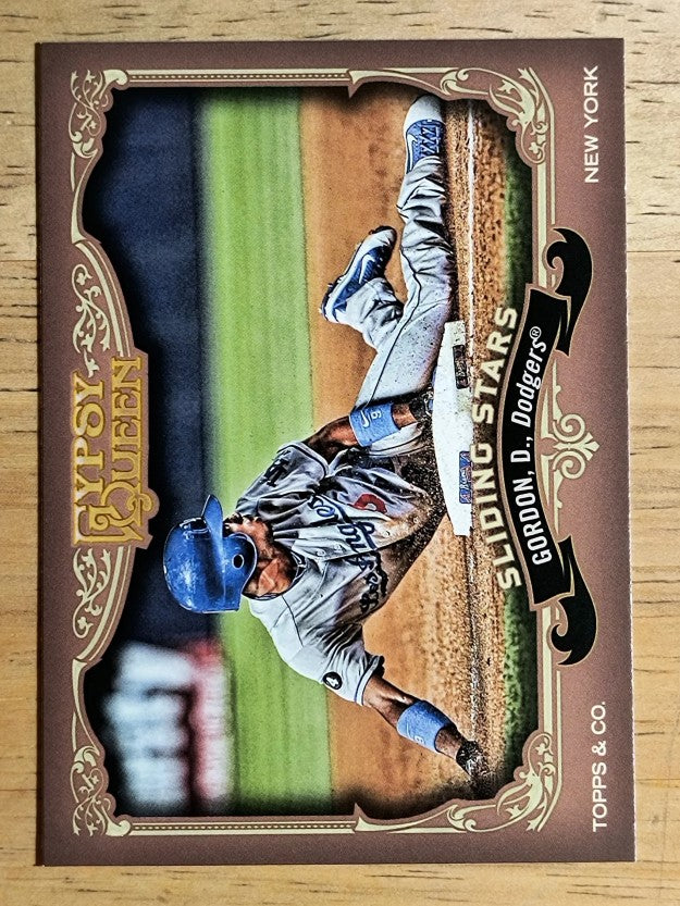 2012 Topps Gypsy Queen Sliding Stars #DG Dee Gordon