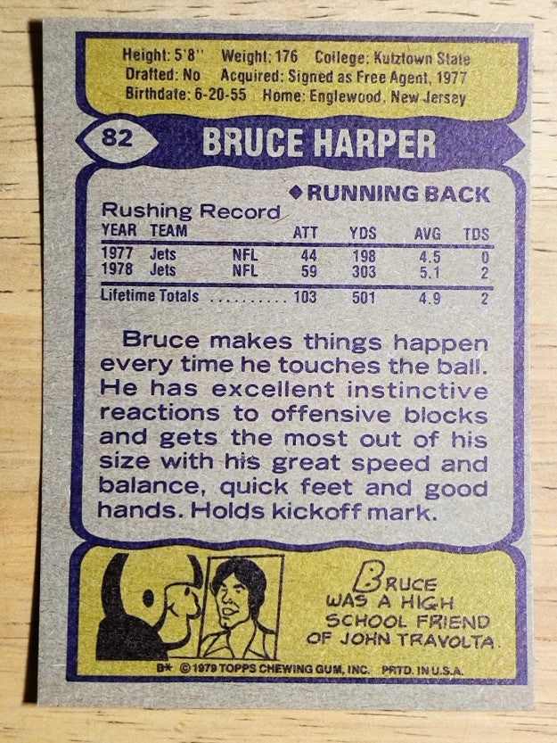 1979 Topps #82 Bruce Harper (EXMT)