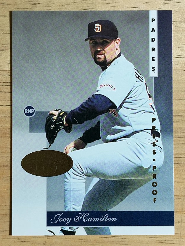 1996 Leaf Signature Gold Press Proofs #44 Joey Hamilton